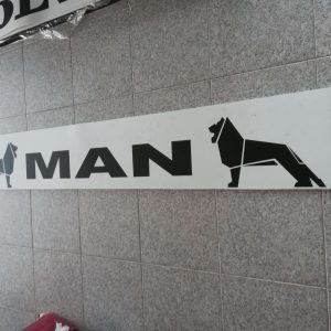 Pala Reboque Branca MAN