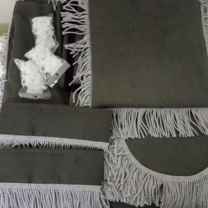 Cortinas Clássicas Cinza com Cinza