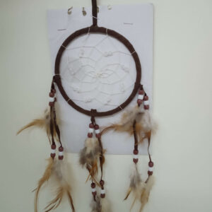 Amuleto Caça-Sonhos Castanho