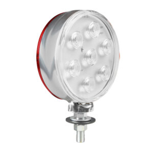Farolim Lollipop Vermelho/Branco 14 leds 12V/24V