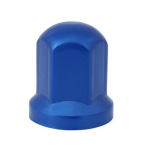 Tampa de Porca Alta 32mm plástico azul