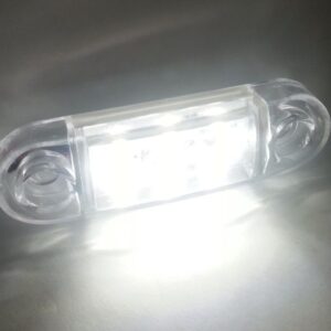 Marcador LED com 9 LED's Branco 24V