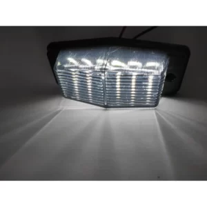 Double Burner Branco - Vidro Fumado