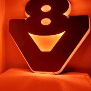 V8 Iluminado Interior Cabine