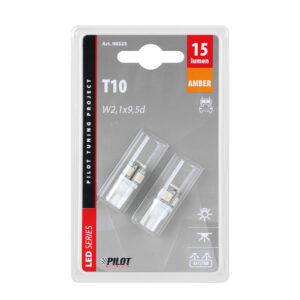 Pack 2 Lâmpadas LED T10 24V Laranja