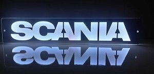 Scania Inox Iluminada 24V