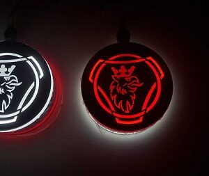 Lollipop Iluminado Scania 24V