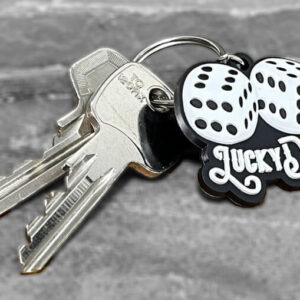 Porta-Chaves Silicone Lucky Dice
