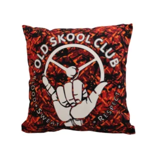 Almofada Decorativa Danish Old School Club Vermelha