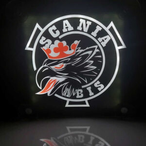 Placa Iluminada SCANIA VABIS 17cm