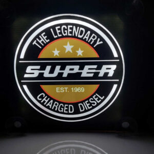 Placa Iluminada SUPER 17cm