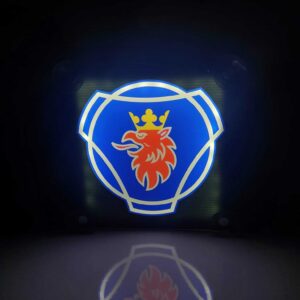 Placa Iluminada SCANIA 17cm
