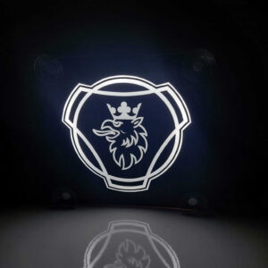 Placa Iluminada SCANIA 17cm