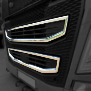 Frisos Inox Grelha Volvo FH4