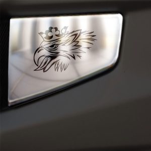 Capa Inox grelha frontal Scania R