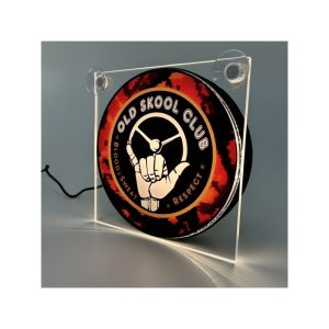 Placa Iluminada/Lightbox OLD SCHOOL DANISH 12V/24V