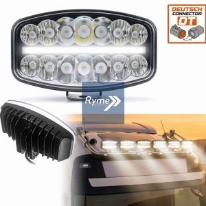 Farol LED 50W com Luz de Posição