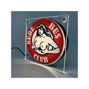 Placa Iluminada/Lightbox NUDE BUS 12V/24V